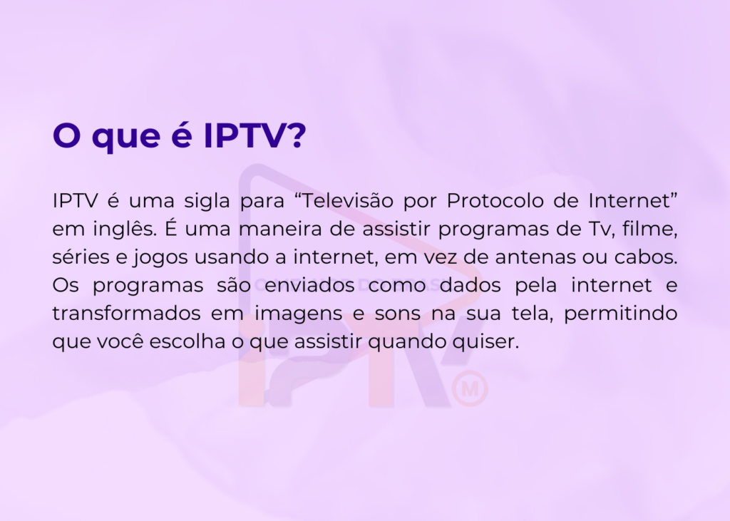 Teste IPTV Blended